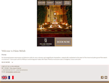 Tablet Screenshot of palais-mehdi.com